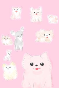 わんちゃん イラスト