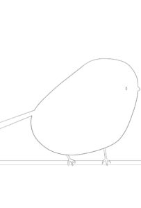 しまえなが イラスト シルエット