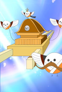 8月 おみこし お祭り