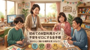 初めての就労継続支援B型利用ガイド